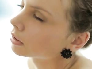 Teen Gropes Her Flawless Tits And Vibrates Her Cunt